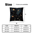 thumbnail image 5 of Constellation Luxurious Velvet Bed Pillow Inserts with Unique Patterns - Set of 2, 16x16, 18x18, 20x20 Inches - Ideal for Throw Pillow Covers and Home Decor, 5 of 6