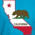 thumbnail image 3 of CafePress - CALI STATE W BEAR T Shirt - Men's Fitted T-Shirt, 3 of 4