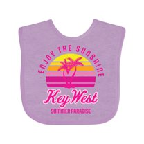 Inktastic Enjoy the Sunshine Key West Summer Paradise Boys or Girls Baby Bib
