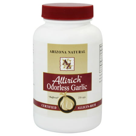 Arizona Natural - Allirich Ail inodore 500 mg. - 250 Capsules