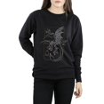 thumbnail image 3 of Harry Potter Womens Dragon Line Art Sweatshirt, 3 of 5