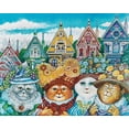 thumbnail image 2 of Bell, Bill 24x20 White Modern Wood Framed Museum Art Print Titled - Painted Ladies, 2 of 4