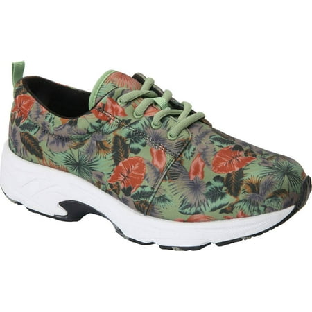 

Women s Drew Excel Sneaker Green Multi Fabric 5 M