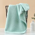 thumbnail image 1 of Juego de toallas de piña, toalla cuadrada de vellón de coral suave, absorbente, no se desprende fácilmente el cabello, toalla facial para hombres y mujeres, 1 of 1
