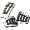 thumbnail image 5 of Queilt MT Pedal Caps for A3 8V S3 RS3 Footrest Accelerator Brake Clutch, 5 of 5