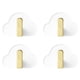thumbnail image 2 of Ganchos para colgar Gancho de nube de diseño propio Gancho de nube Gancho sin perforar la pared Gancho fuerte Gancho para llave Gancho para llave, 2 of 4