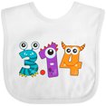 thumbnail image 3 of Inktastic Monsters Like Pi- Pi Day Numbers Boys or Girls Baby Bib, 3 of 4