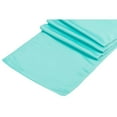 thumbnail image 1 of 1 Pc, Lamour Satin 12"X108" Table Runner - Turquoise For Wedding Or Event Decor, 1 of 1