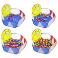thumbnail image 4 of Kid Play Tent Foldable Creative Ball Pit Pop up Play Tent with Ball Hoop, 4 of 8