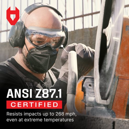 NoCry Anti Fog Safety Goggles for Men and Women with Premium Anti Scratch C