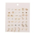 thumbnail image 2 of Pendientes Bohemios Yinane 21 Pares Cuelgan de Mujeres, 2 of 8