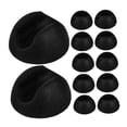 thumbnail image 6 of HEMOTON  12 Pcs Table Leg Pads Slanted Furniture Hair Pin Legs for Black, 6 of 7