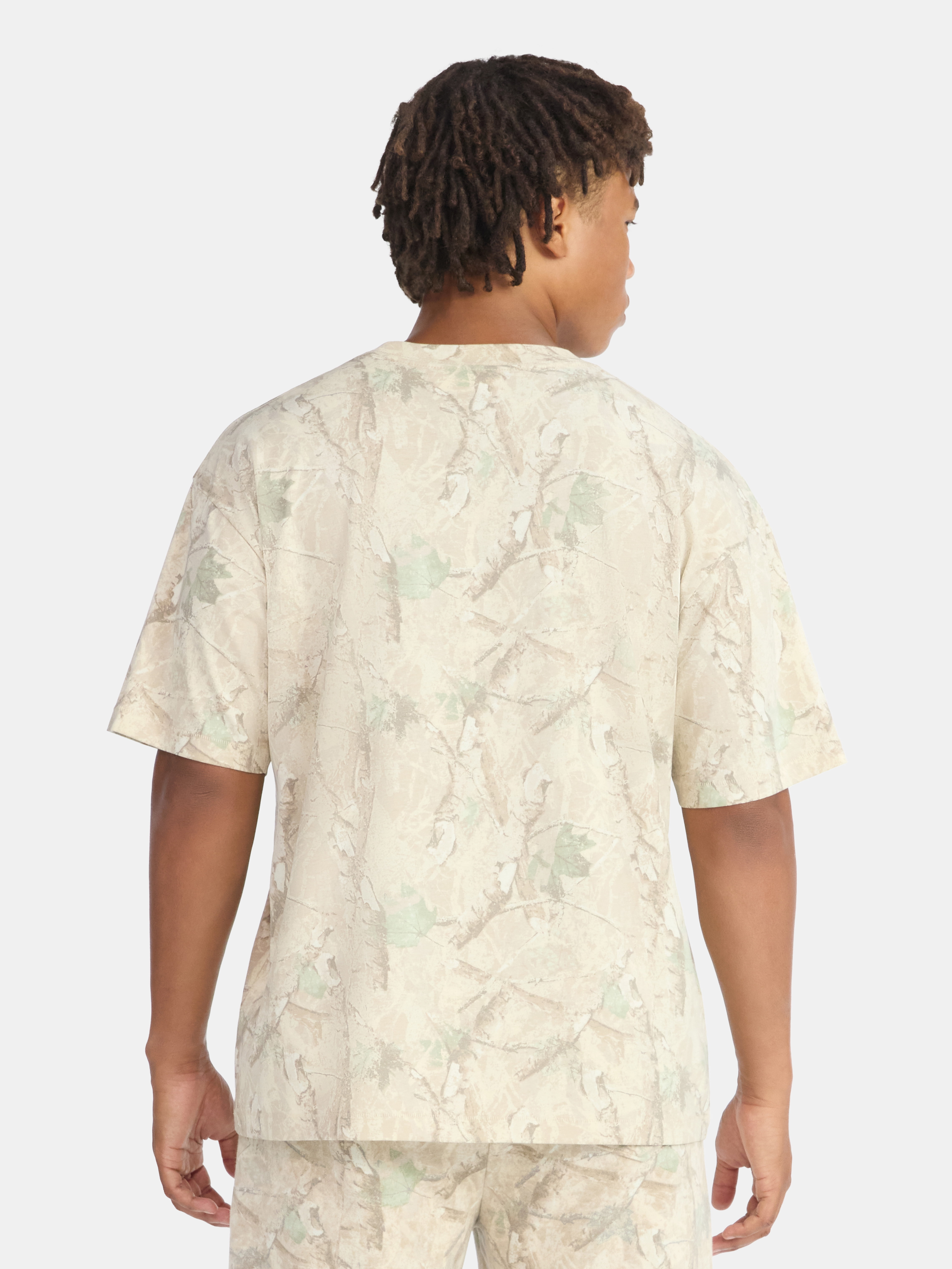 No Boundaries Oversized Tee with Short Sleeves, Men's and Big Men's XS-5XL