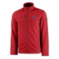 thumbnail image 2 of Men's Cutter & Buck  Red Nashville Sounds Evoke Eco Softshell Recycled Full-Zip Jacket, 2 of 3