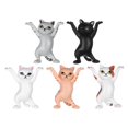 thumbnail image 2 of 5x Adorno de gatito Soporte de gatito Decoración divertida para muñeca de casa de muñecas Sunnimix Escultura de estatua de gato, 2 of 8