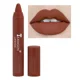 thumbnail image 1 of 3 unids/set de lápiz labial mate de terciopelo, cosméticos, resistente al agua, duradero, lápiz labial de crayón desnudo, lápiz delineador de labios marrón no pegajoso, maquillaje, 1 of 7
