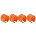 thumbnail image 3 of Front Rear Fork Guard Chain Sticker, Versatile Rubber Ring Bike Front Rear Fork Anti-Collision Ring  For Cross-country Bikes For Road Bikes Orange, 3 of 8