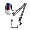 thumbnail image 4 of TISHITA USB Gaming Microphone for PC with Hanging Arm for Podcasting Chatting Recording White, 4 of 6