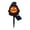 B, variant on Halloween Resin Pumpkin Solar Stake Lantern, Waterproof LED Pathway Marker Lights, Outdoor Lawn Courtyard Haunted House Party Decor