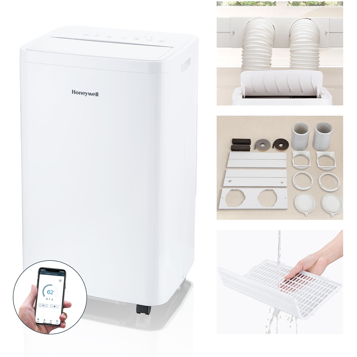 Honeywell Trucalm 14,500 BTU 700 sq ft Portable Air Conditioner with