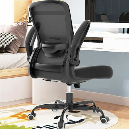 ergonomic office chair flip-up armrests product