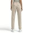 thumbnail image 5 of Breezora Utility Cargo Pants for Women Multi Pocket Comfortable Trousers with Elastic Waist for Outdoor Activities L Size Beige, 5 of 8