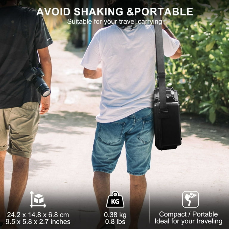 Estuche Rígido Impermeable IP67 Para DJI Mini 4 Pro / Mini 3 Pro – Carcasa De ABS Con Espuma EVA Personalizada