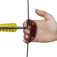 thumbnail image 3 of Sonducket Pestaña de dedo de tiro con hecha a mano Pestaña de dedo de tiro con de cuero rústico Pestaña de dedo ajustable Accesorios Sonducket OD006240-00, 3 of 6