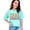 Chalky Mint, variant on True Crime Junkie, Podcast Listener, Enthusiast or Lover Themed, Groovy Retro Wavy Text, Ivory Comfort Colors T-Shirt, Large