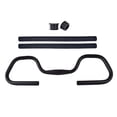 thumbnail image 1 of Bike Butterfly Handlebars with End Plugs Touring Butterfly Handlebar for 58cmx12cm, 1 of 9