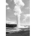 thumbnail image 2 of The Yellowstone Collection 17x24 White Modern Wood Framed Museum Art Print Titled - Old Faithful, Yellowstone National Park, 2 of 4