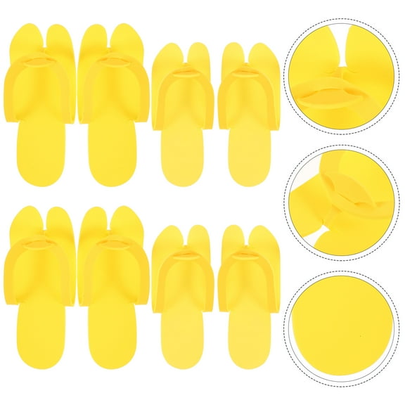 UPGRATOR 4Pairs Beauty Salon Slippers Comfortable EVA Sandals for Indoor Use