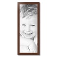 thumbnail image 2 of ArtToFrames 11x29 inch Walnut Picture Frame, Brown Wood Poster Frame (4096), 2 of 8