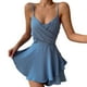 thumbnail image 2 of Monos sexys con tirantes finos y volantes para mujer, petos con pliegues lisos Y2k, ropa elegante informal de verano 2024, 2 of 5