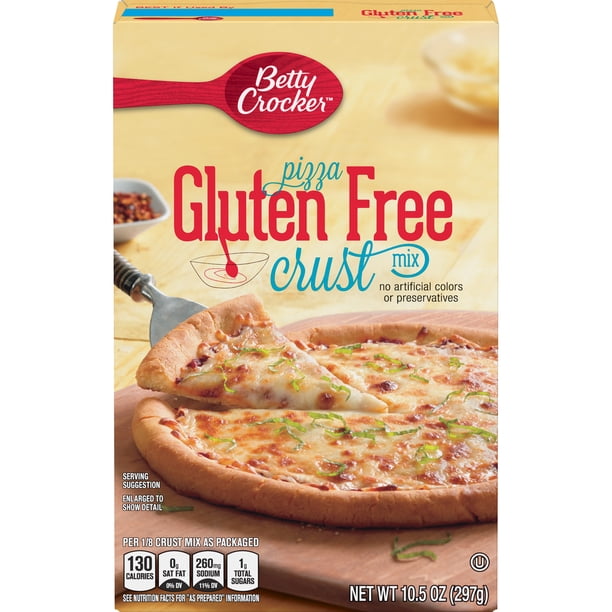 Betty Crocker Gluten Free Pizza Crust Mix, 10.5 oz