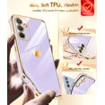 thumbnail image 5 of LeYi for Samsung Galaxy A54 5G Case with Tempered Glass Screen Protector 2 Pack, Purple, 5 of 7