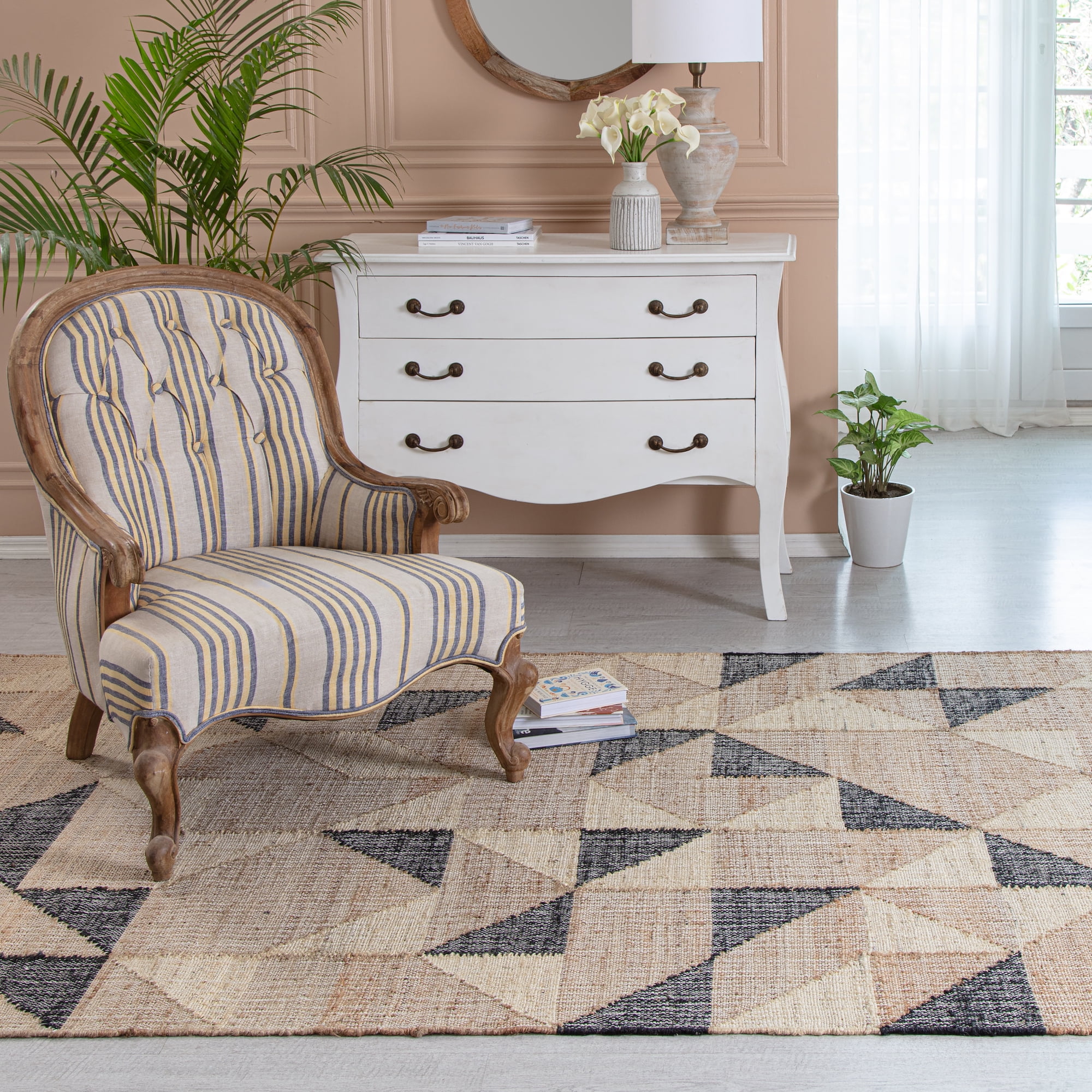 Anji Mountain Bohemian Hand-Made Area Rug, 48 in x 72 in - Walmart