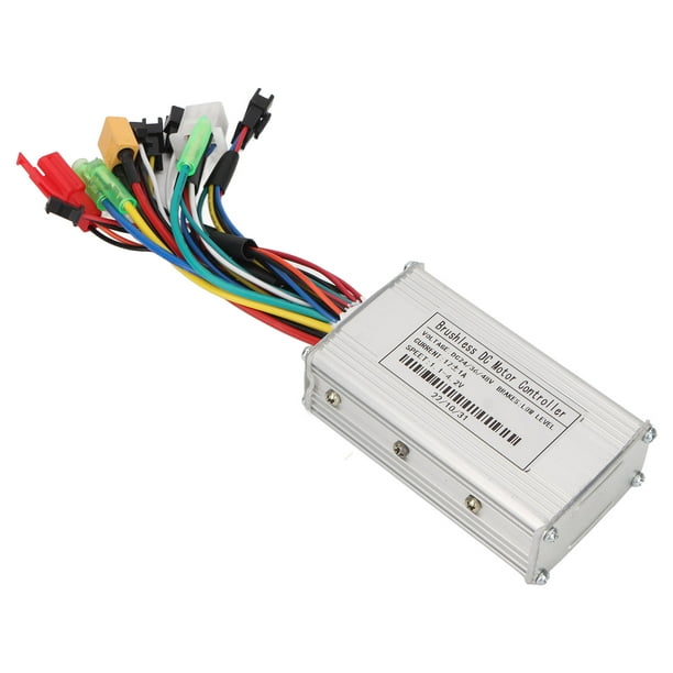 Kit De Controlador De Conversión De Bicicleta, Carcasa De Metal, Motor De Modificación DIY, Controlador Sin Escobillas 17A, 3 Modos Sinusoidales Para Scooter Eléctrico