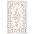 thumbnail image 2 of Safavieh  Handmade Ebony Iustina Modern Wool Rug 5' x 8' - Ivory/Grey, 2 of 5
