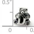 thumbnail image 3 of Reflection Beads Sterling Silver Reflections Kids Letter D Bead, 3 of 3