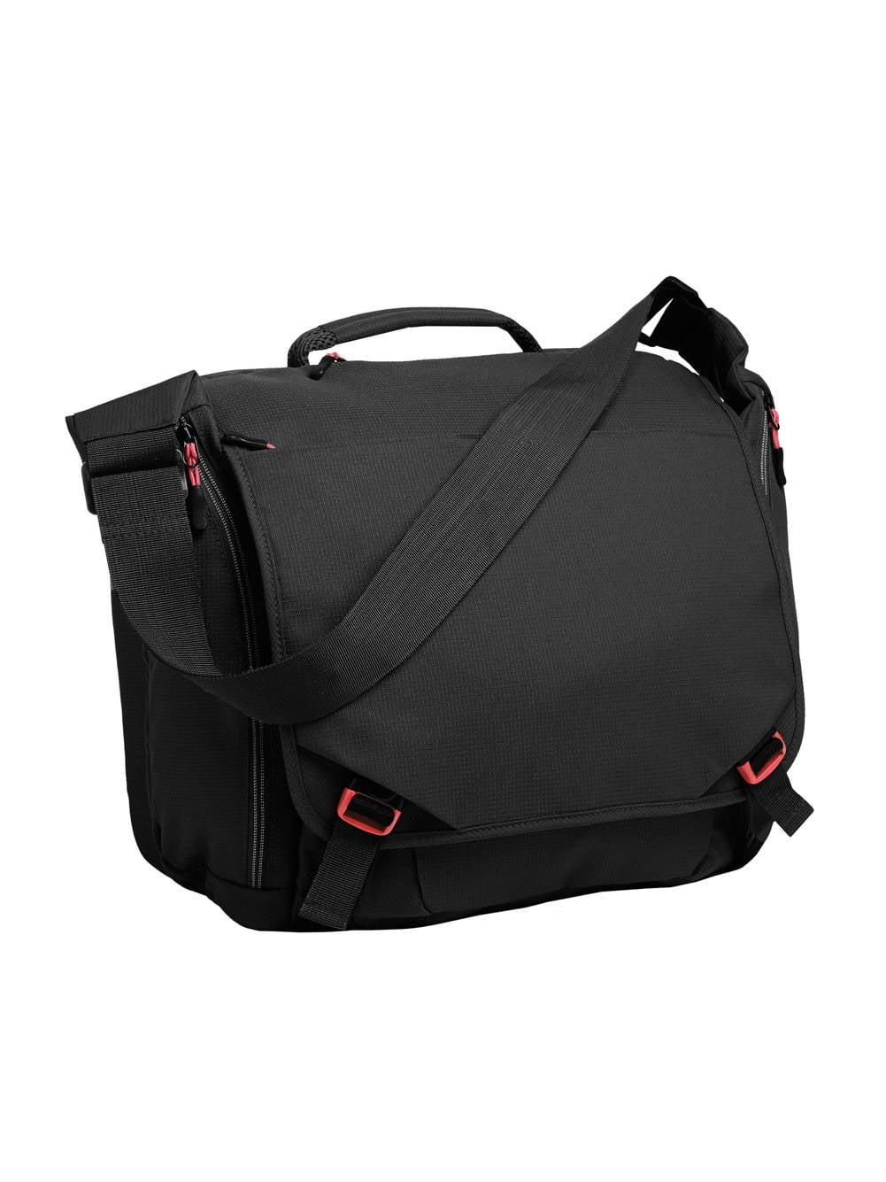 Port Authority luggage-and-bags Cyber Messenger OSFA Black/ Red 