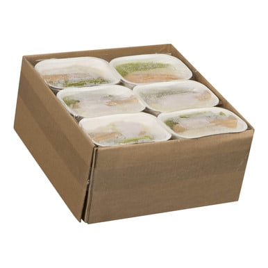 Trepuree Entree Pork BBQ With Green Beans & Potato | 250G/Unit, 24 Units/Case
