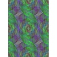 thumbnail image 1 of Ahgly Company Indoor Rectangle Patterned Kelly Green Abstract Area Rugs, 6' x 9', 1 of 6