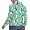 thumbnail image 3 of Hoodies for Men - Panda Bathing Long Sleeve Comfrt Men'S Fashion Hoodies & Sweatshirts, Sweatshirts for Men Hoodies Pullover Clothing Clothes with Pouch, 3 of 7
