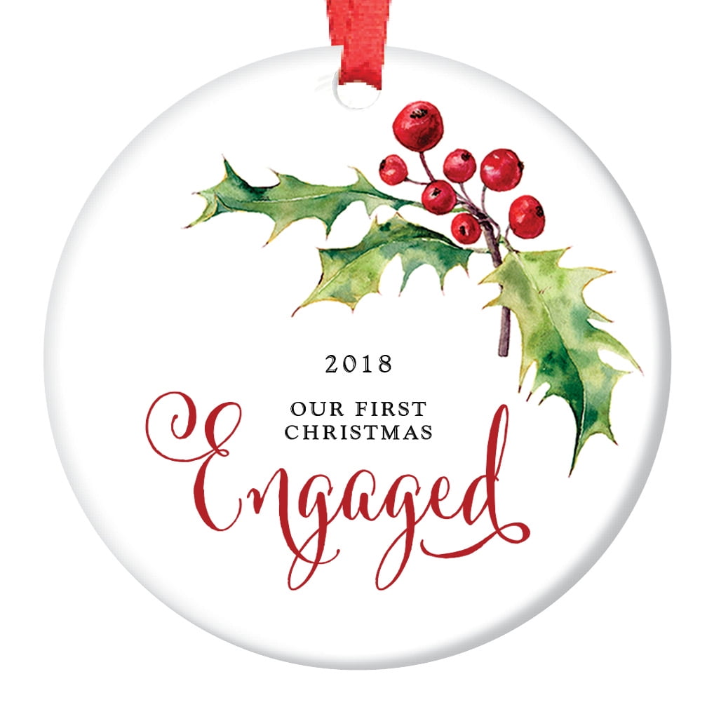 our first christmas engaged