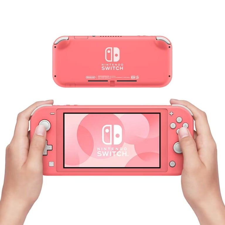 Pre-Owned Nintendo Switch Lite - Coral with BOLT AXTION Cleaning