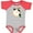 Heather and Red, variant on Inktastic Happy Christmas Penguin Boys or Girls Baby Bodysuit