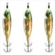 thumbnail image 2 of 3 Piezas de Señuelos de Madera Horizontales de 5,5 G con Fluorescencia Flotante Egi para Pesca de Calamares, Camarones, Pulpos y Anzuelos, 2 of 5
