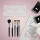 thumbnail image 3 of 2 organizadores de brochas de maquillaje portátiles con tapa para viajes. Incluye estuche para lápices de cejas, delineador de ojos y otros artículos., 3 of 7