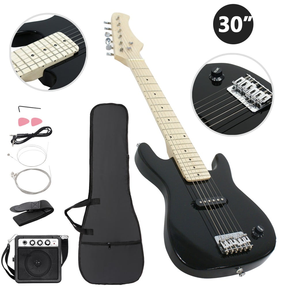 SONGMY 39" Electric Guitar Beginner Kit, Blue with 10W Amp, Gig Bag, Strap & Cable, Full Size Electric Guitar Set for Kids Adults